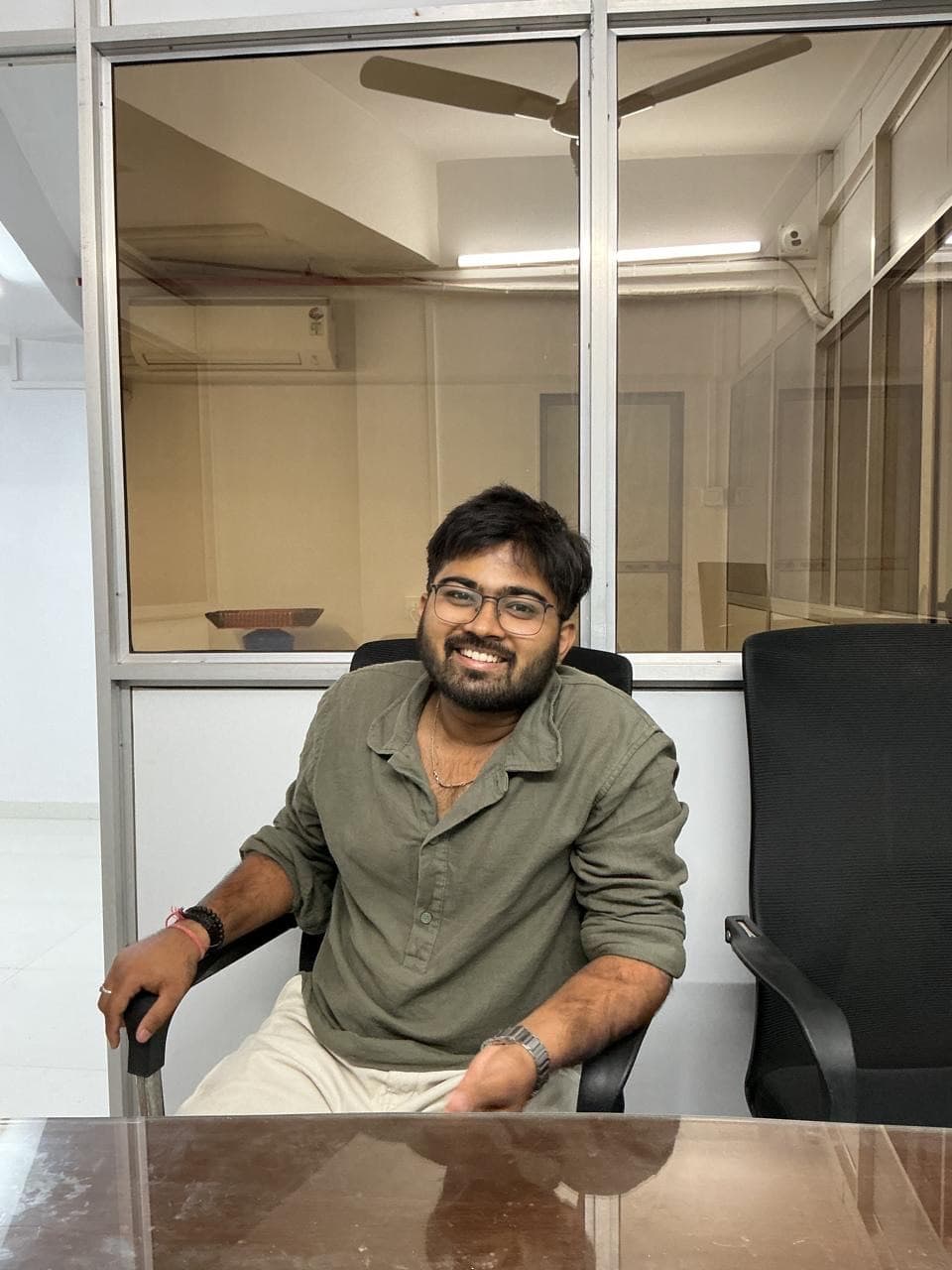 Ankit Vala, founder, chief executive officer and director of Stucare Innovation and Creation Private Limited, at the company office in Dahisar East, Mumbai.